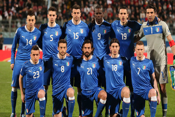 لقب تیم ملی ایتالیا