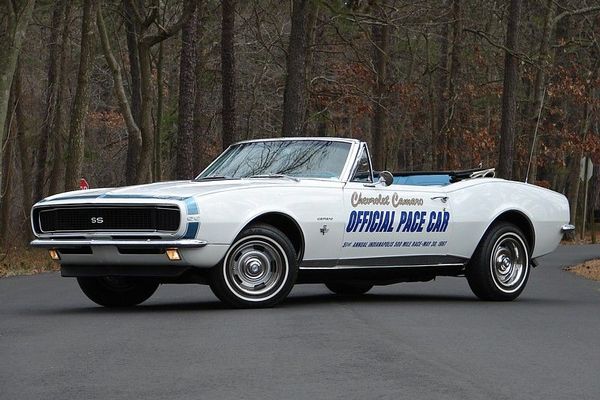 شورولت کامارو pace_car 1967