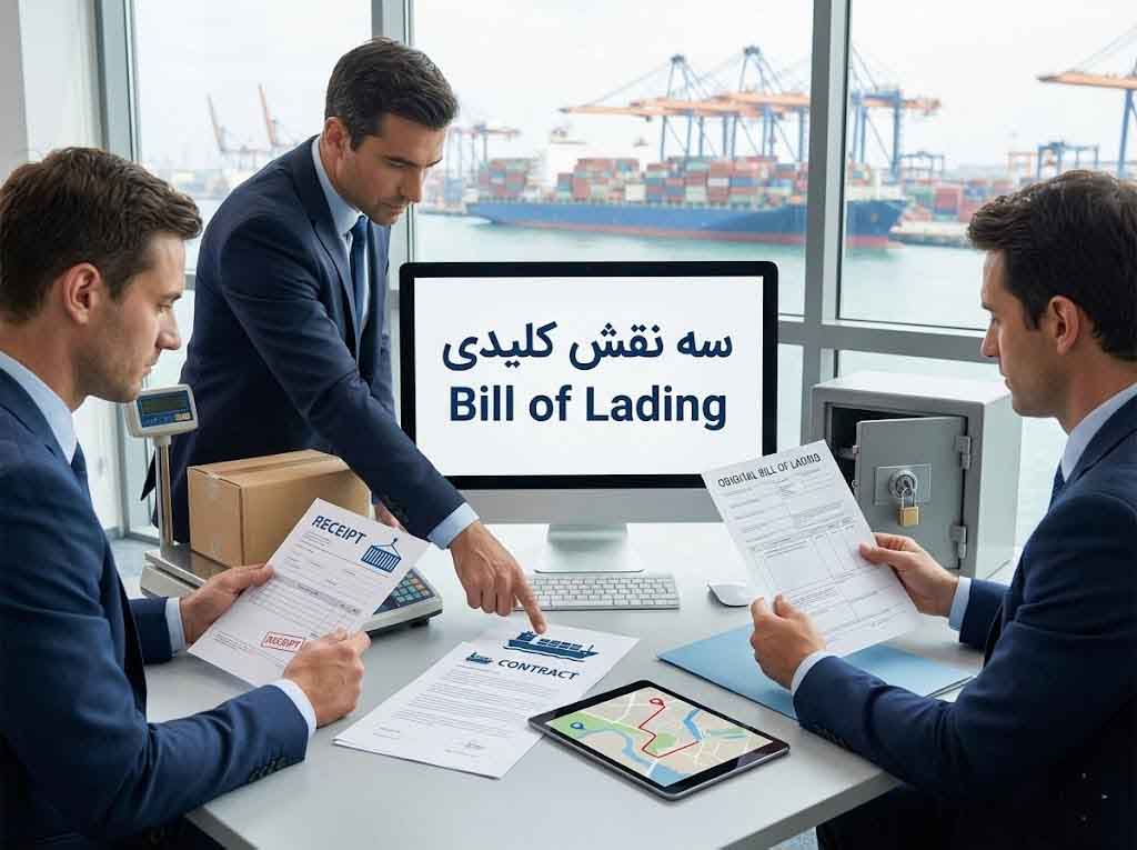 سه نقش کلیدی Bill of Lading