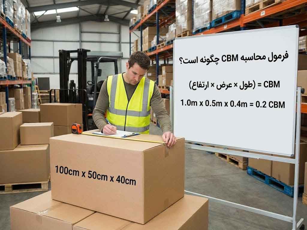 فرمول محاسبه CBM چگونه است