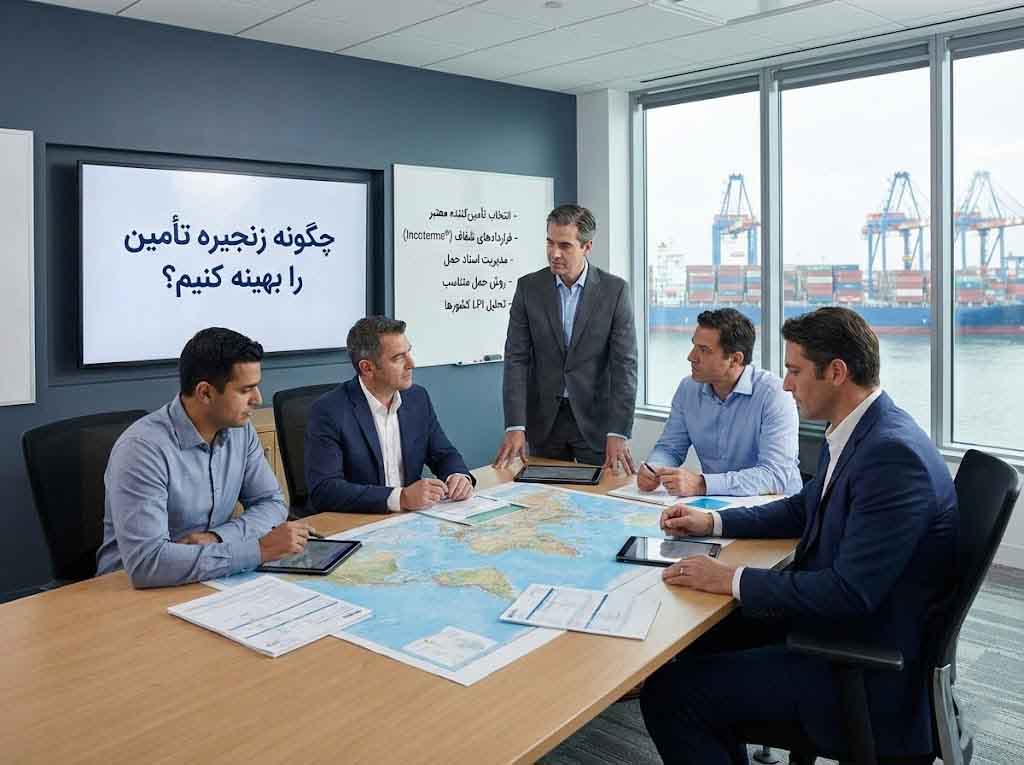 چگونه زنجیره تأمین را بهینه کنیم؟